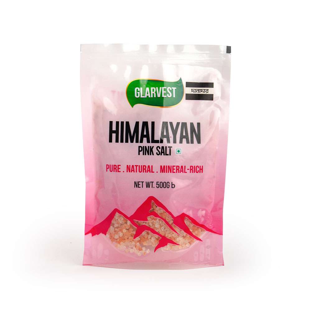 Glarvest Himalayan Pink Salt (Danadar) 500g 3
