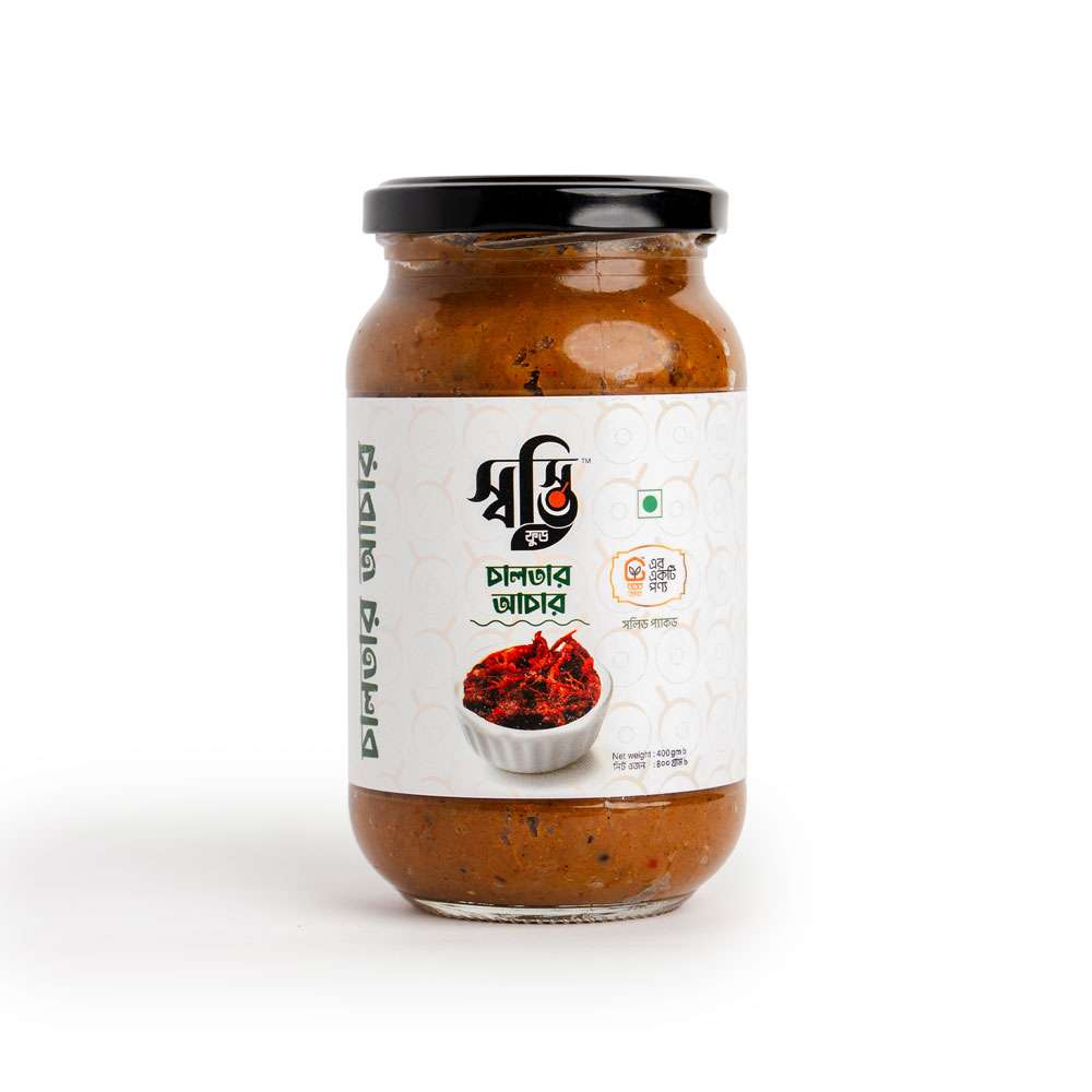 Chalta (Elephant Apple) Pickle 400g 2